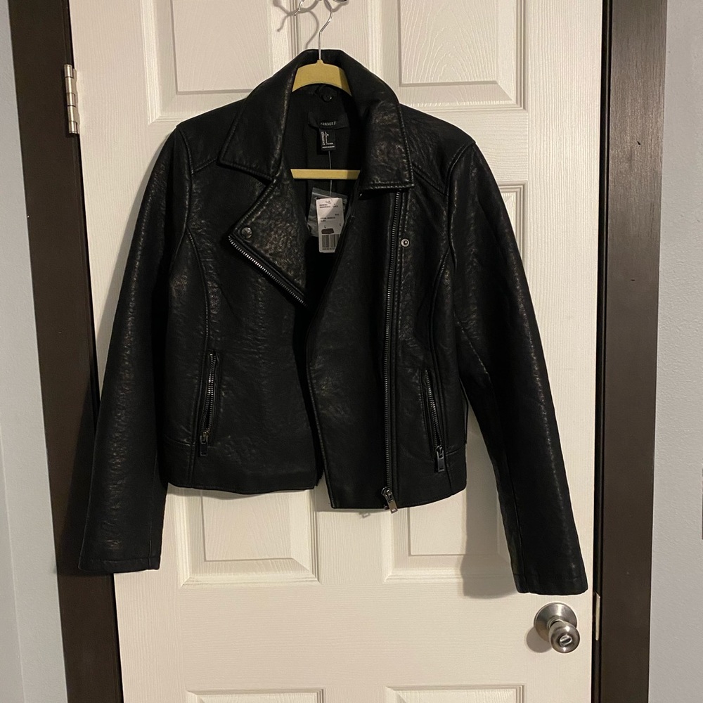 Leather jacket